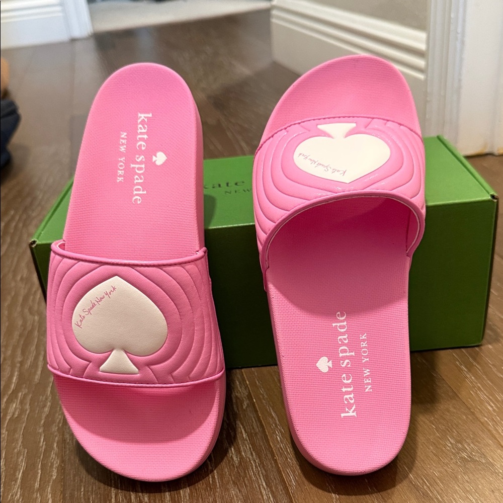 Kate Spade Slide Pink Heart 💖